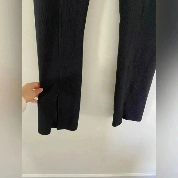 NEW BEACH RIOT alani pants in black rib size L - Picture 3 of 6